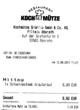 mgdw Hffner Kochmtze Restaurant